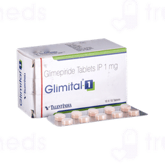 Glimital 1 Tablet 10
