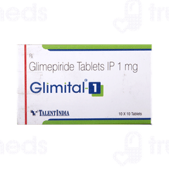 Glimital 1 Tablet 10