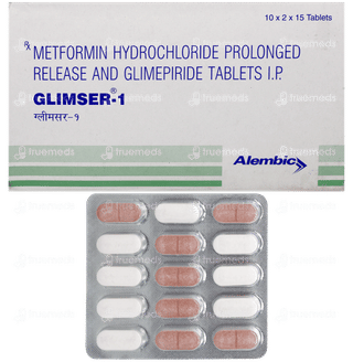 Glimser 1 Tablet 15