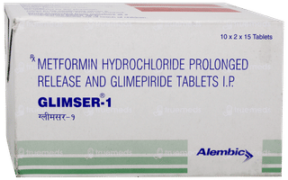 Glimser 1 Tablet 15