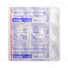 Glimser Forte 1 Tablet Pr 15