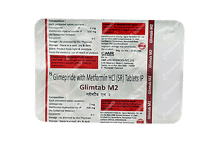 Glimtab M 2/500 MG Tablet 10