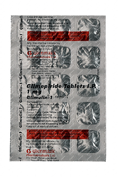 Glimulin 1 Tablet 15