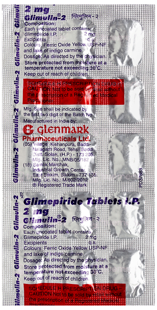 Glimulin 2 Tablet 15