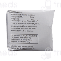 Glimulin 3 Tablet 15