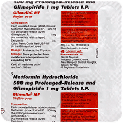 Glimulin Mf Tablet 15 Glimulin Mf Tablet 15