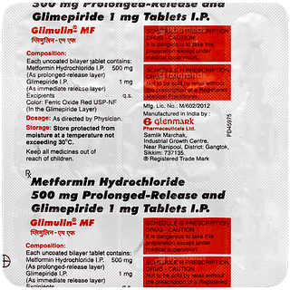 Glimulin Mf Tablet 15