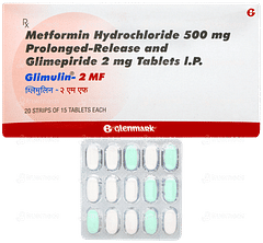 Glimulin 2 Mf Tablet 15