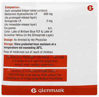 Glimulin 2 Mf Tablet 15