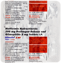 Glimulin 2 Mf Tablet 15 Glimulin 2 Mf Tablet 15