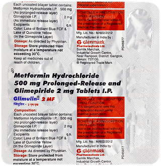 Glimulin 2 Mf Tablet 15