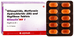 Glimulin Mv 1 Tablet 10
