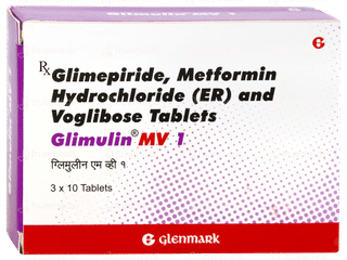 Glimulin Mv 1 Tablet 10
