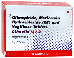 Glimulin Mv 2 Tablet 10 Glimulin Mv 2 Tablet 10