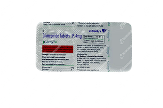 Glimy 4 MG Tablet 10