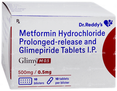 Glimy M 0.5 Tablet 10 Glimy M 0.5 Tablet 10