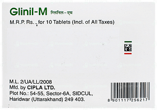 Glinil M Tablet 10