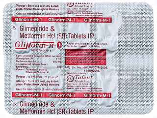 Glinorm M 1 Tablet 10