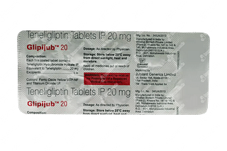 Glipijub 20 MG Tablet 10