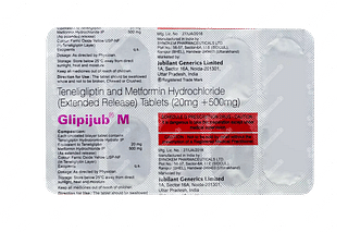 Glipijub M 20/500 MG Tablet Er 10