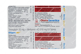 Glipon Mf 20/500 MG Tablet Pr 10