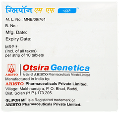 Glipon Mf Forte Tablet 10