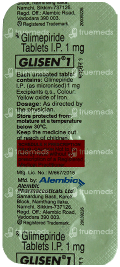 Glisen 1 Tablet 10