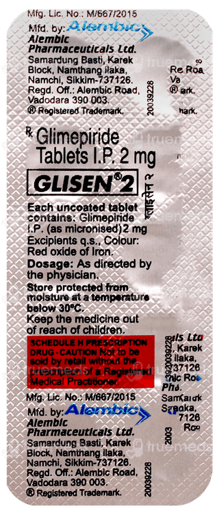 Glisen 2 Tablet 10