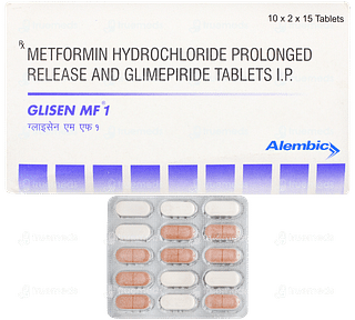 Glisen Mf 1 Tablet 15