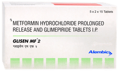 Glisen Mf 2 Tablet 15 Glisen Mf 2 Tablet 15