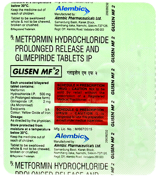 Glisen Mf 2 Tablet 15
