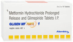 Glisen Mf Forte 1 Tablet 15 Glisen Mf Forte 1 Tablet 15
