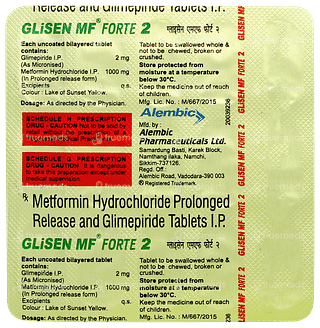 Glisen Mf Forte 2 Tablet 15