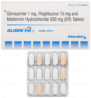 Glisen Pm 1 Tablet 15
