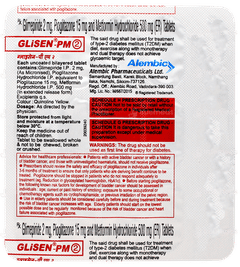 Glisen Pm 2 Tablet 15 Glisen Pm 2 Tablet 15