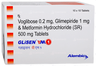 Glisen Vm 1 Tablet 10