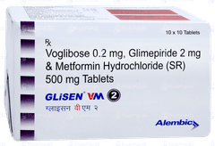 Glisen Vm 2 Tablet 10 Glisen Vm 2 Tablet 10