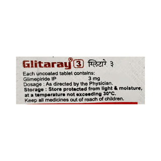 Glitaray 3 Tablet 10