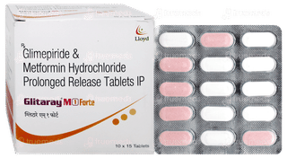 Glitaray M 1 Forte Tablet 15