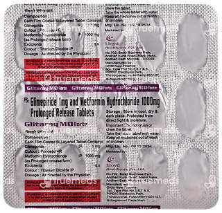 Glitaray M 1 Forte Tablet 15