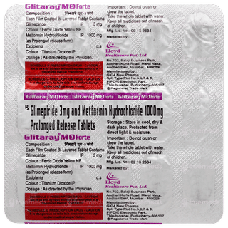 Glitaray M 3 Forte Tablet 15