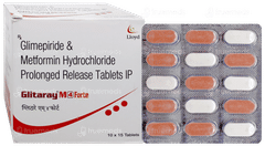 Glitaray M 4 Forte Tablet 15