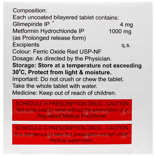 Glitaray M 4 Forte Tablet 15