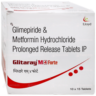 Glitaray M 4 Forte Tablet 15