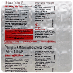 Glitaray M 4 Forte Tablet 15 Glitaray M 4 Forte Tablet 15