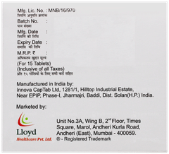 Glitaray Mp 1 Tablet 15 Glitaray Mp 1 Tablet 15