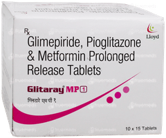 Glitaray Mp 1 Tablet 15 Glitaray Mp 1 Tablet 15