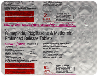 Glitaray Mp 1 Tablet 15