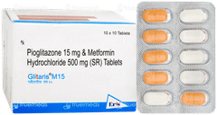 Glitaris M 15 Tablet 10 Glitaris M 15 Tablet 10