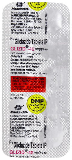 Glizid 40 Tablet 10